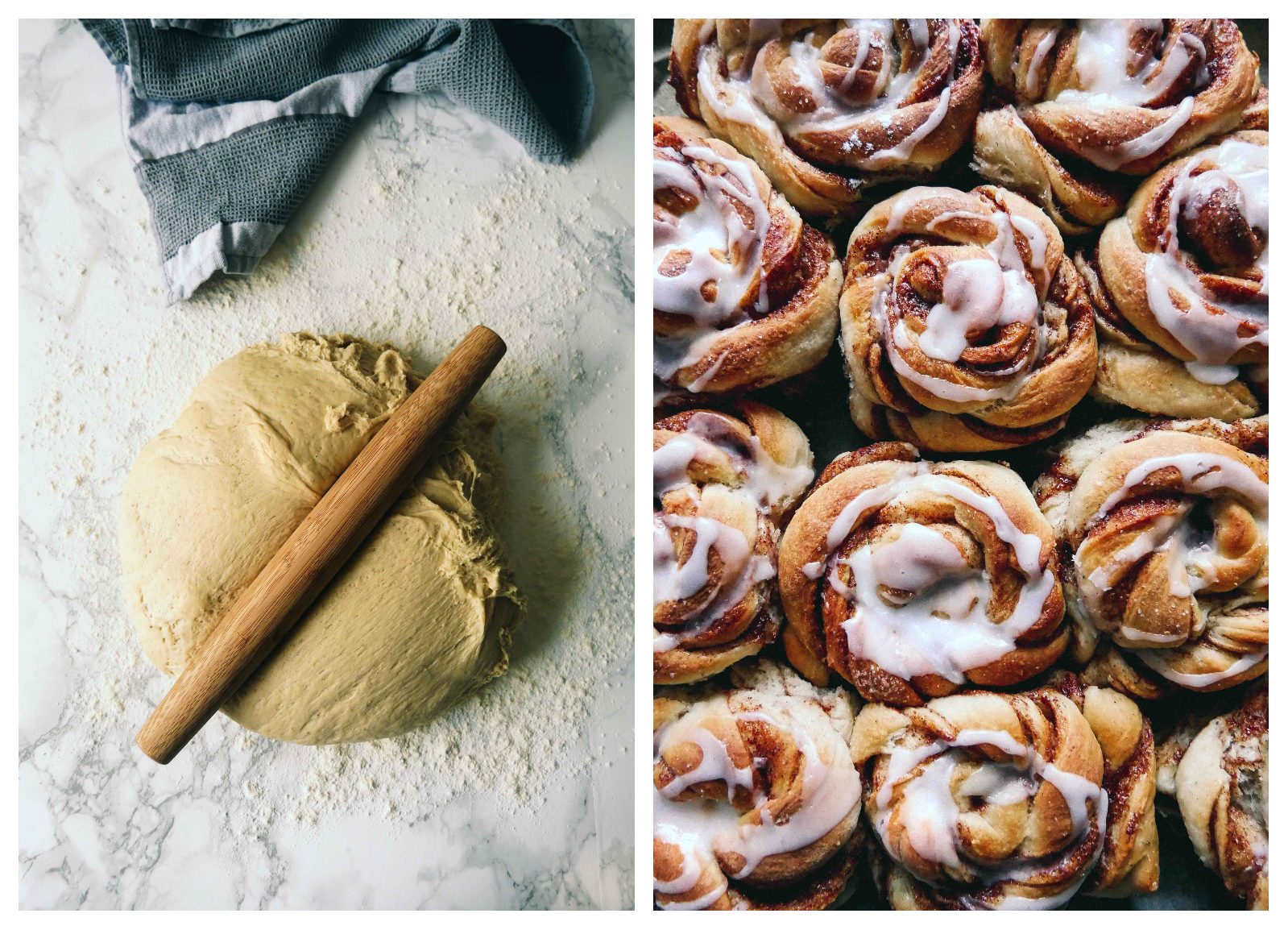 Easy Breakfast Vegan Cinnamon Rolls - Bake Angel