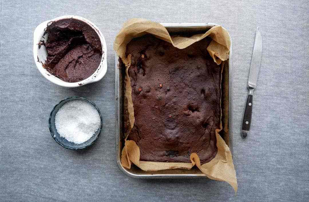 brownies cacao frosting