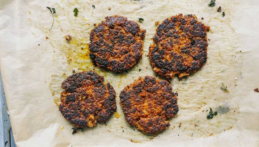 veggie burger chickpea patties