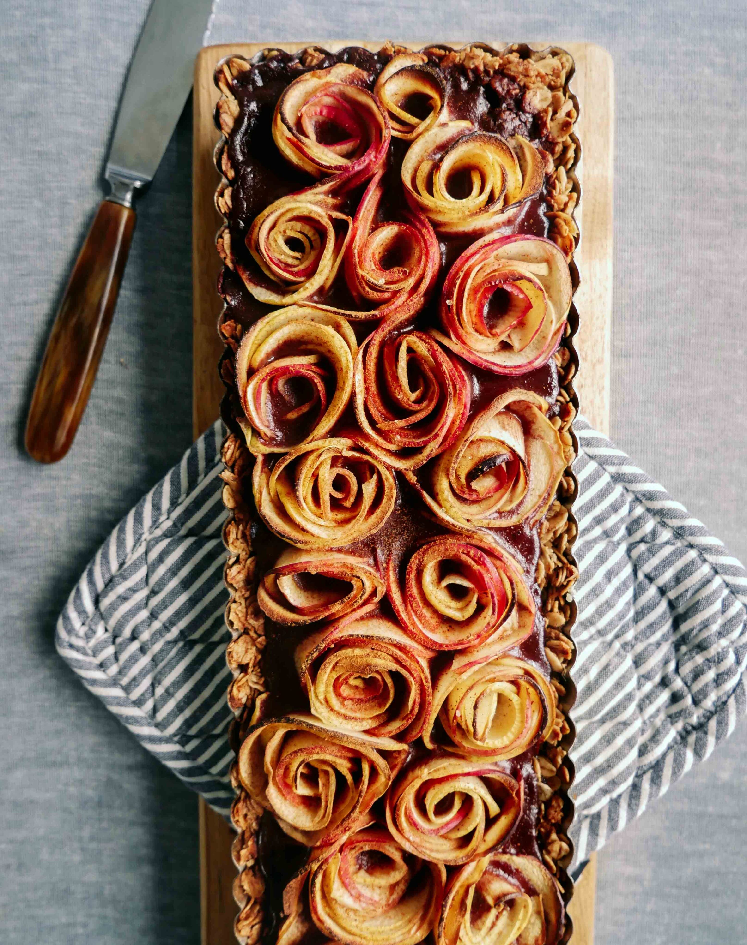 chocolate apple tart recipe micadeli