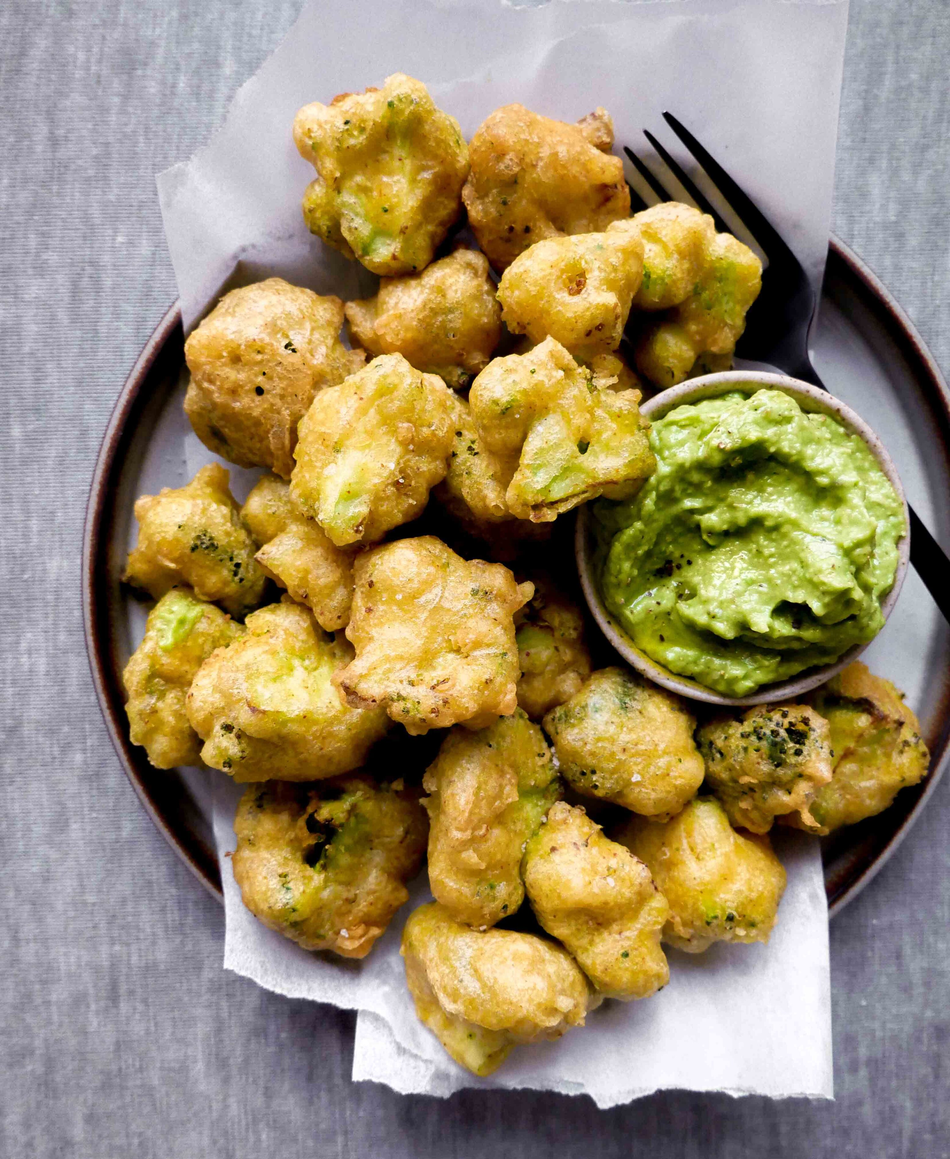 easy vegan broccoli bouquets