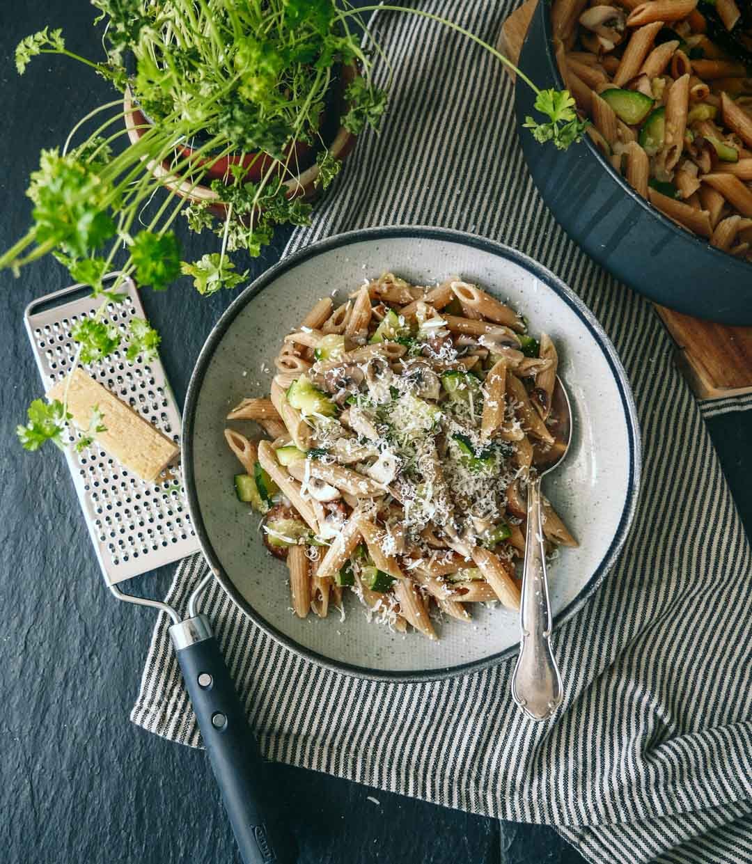 one pot pasta vegetar opskrift