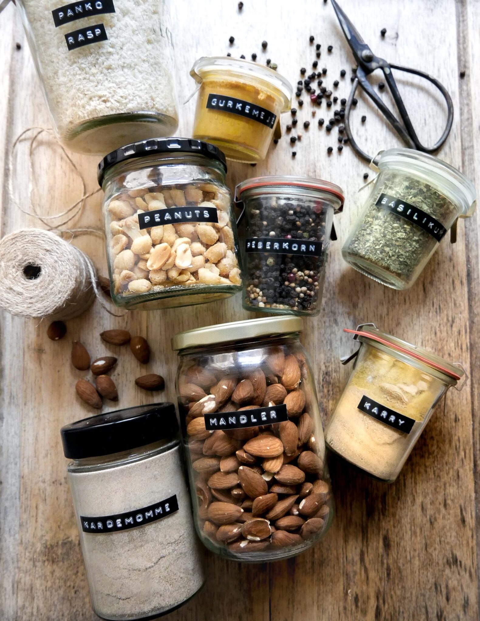 Glass Labels DIY Label Inspiration For Jars And Pantry Storage