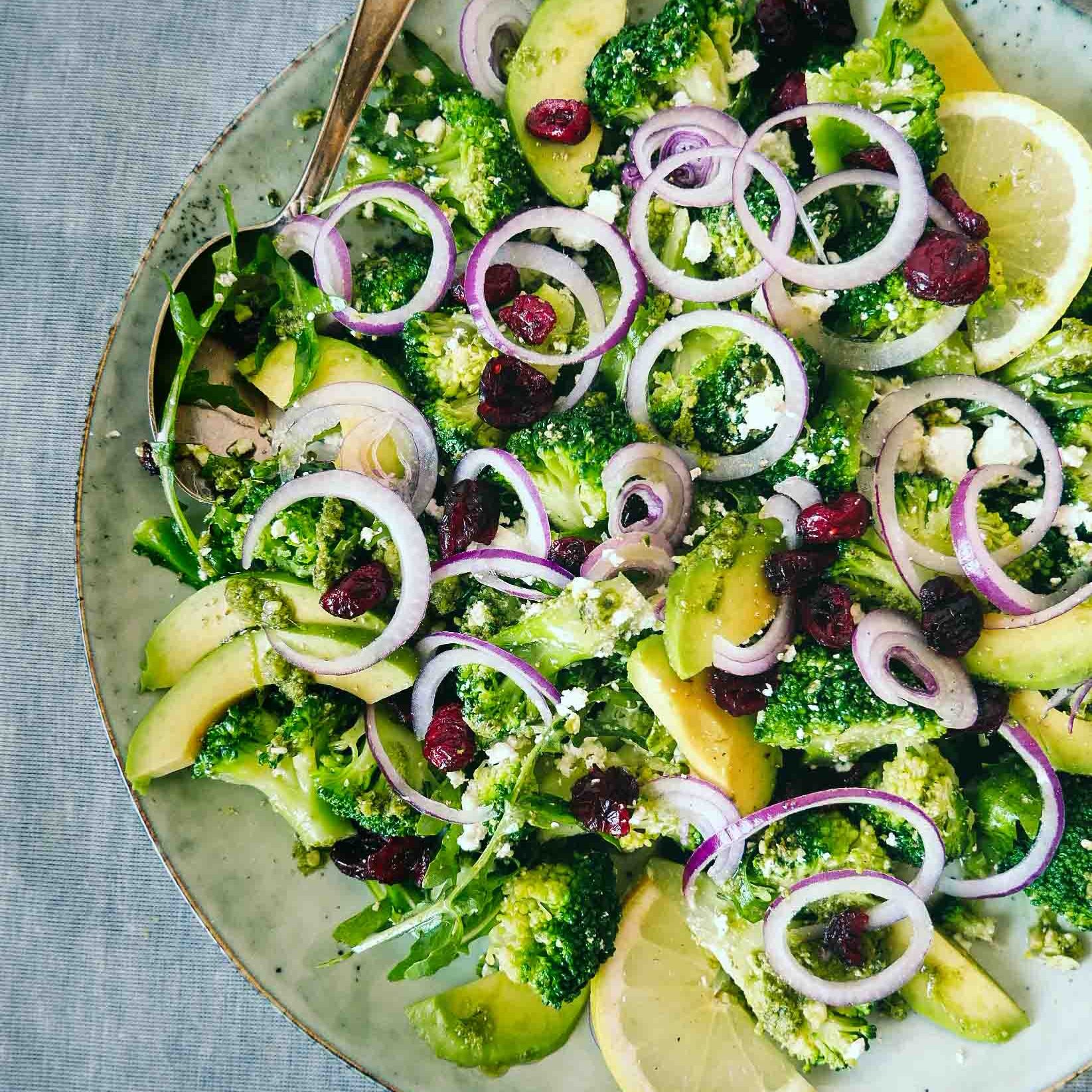 broccoli feta salad recipe